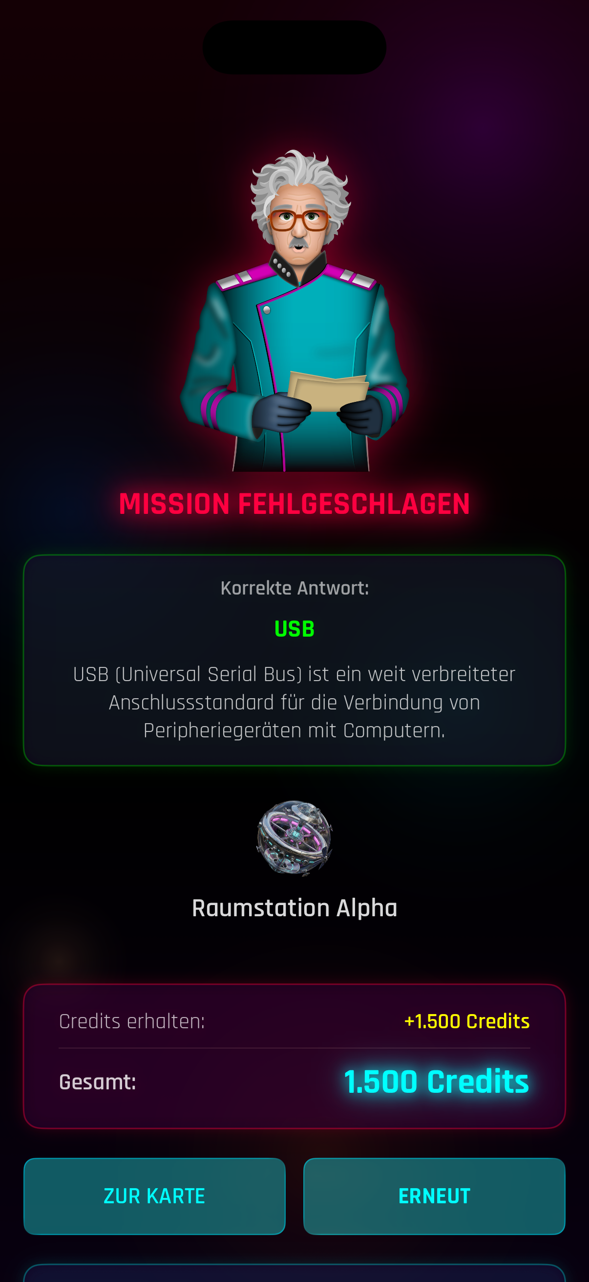 Mission abgeschlossen